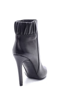 Women's Leather Thin Heeled Boots | Derimod Women's Leather Thin Heeled Boots | Derimod