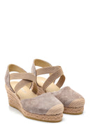 Kadın Deri Espadril Ayakkabı | Derimod Kadın Deri Espadril Ayakkabı | Derimod