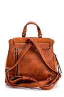 Women's Suede Detailed Backpack | Derimod Women's Suede Detailed Backpack | Derimod