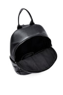 Women's Black Patterned Backpack | Derimod Women's Black Patterned Backpack | Derimod