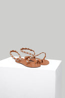 Women's Stone Detailed Sandals | Derimod Women's Stone Detailed Sandals | Derimod