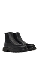 Male Black Leather Chelsea Boots | Derimod Male Black Leather Chelsea Boots | Derimod