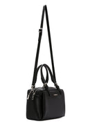 Women's Black Long Strap Shoulder Bag | Derimod Women's Black Long Strap Shoulder Bag | Derimod