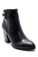 Women's Leather Heeled Boots | Derimod Women's Leather Heeled Boots | Derimod