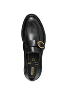 Geox Kadın Siyah Walk Pleasure Deri Maskülen Loafer | Derimod Geox Kadın Siyah Walk Pleasure Deri Maskülen Loafer | Derimod