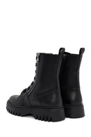 Women's Black Zippered Boots | Derimod Women's Black Zippered Boots | Derimod