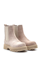 Women's Leather Suede Chelsea Boots | Derimod Women's Leather Suede Chelsea Boots | Derimod