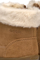 Geox Kız Bebek Kahverengi B Macchia Fermuarlı Süet Deri Bot | Derimod Geox Kız Bebek Kahverengi B Macchia Fermuarlı Süet Deri Bot | Derimod