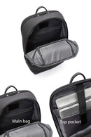 D-Pack Unisex Black Fabric Backpack | Derimod D-Pack Unisex Black Fabric Backpack | Derimod