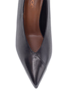 Kadın Deri Topuk Detaylı Stiletto | Derimod Kadın Deri Topuk Detaylı Stiletto | Derimod