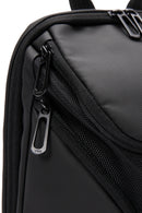 D-Pack Men's Black Long Strap Shoulder Bag | Derimod D-Pack Men's Black Long Strap Shoulder Bag | Derimod