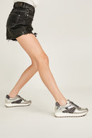 Kadın Leopar Detaylı Sneaker | Derimod Kadın Leopar Detaylı Sneaker | Derimod