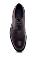 Men's Leather Crocodile Patterned Shoes | Derimod Men's Leather Crocodile Patterned Shoes | Derimod