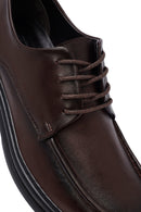 Male Brown Lace-up Leather Casual Shoes | Derimod Male Brown Lace-up Leather Casual Shoes | Derimod