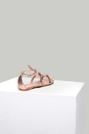 Kadın Bej Suni Deri Sandalet | Derimod Kadın Bej Suni Deri Sandalet | Derimod