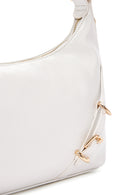 Women's White Long Strap Patent Leather Shoulder Bag | Derimod Women's White Long Strap Patent Leather Shoulder Bag | Derimod