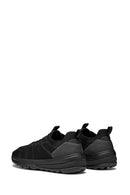 Geox Men's Black Spherica Lace-up Leather Sneaker | Derimod Geox Men's Black Spherica Lace-up Leather Sneaker | Derimod