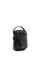 Men's Black Leather Messenger Bag | Derimod Men's Black Leather Messenger Bag | Derimod