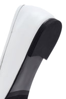 Kadın Beyaz Deri Babet | Derimod Kadın Beyaz Deri Babet | Derimod