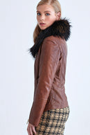 Cortina Kadın Deri Ceket | Derimod Cortina Kadın Deri Ceket | Derimod