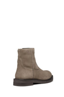 Geox Kadın Vizon D Serilda Fermuarlı Süet Deri Bot | Derimod Geox Kadın Vizon D Serilda Fermuarlı Süet Deri Bot | Derimod