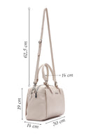 Women's Cream Long Strap Shoulder Bag | Derimod Women's Cream Long Strap Shoulder Bag | Derimod