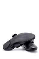 Kadın Siyah Deri Tokalı Babet | Derimod Kadın Siyah Deri Tokalı Babet | Derimod