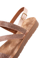 Women's Pink Ankle Strap Sandals | Derimod Women's Pink Ankle Strap Sandals | Derimod
