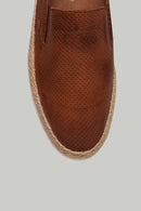 Taba Erkek Deri Espadril | Derimod Taba Erkek Deri Espadril | Derimod