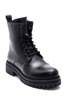 Women's Leather Zippered Boots | Derimod Women's Leather Zippered Boots | Derimod