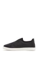 Erkek Siyah Deri Sneaker | Derimod Erkek Siyah Deri Sneaker | Derimod
