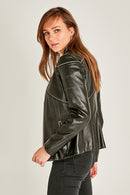 Jasmine Kadın Deri Ceket | Derimod Jasmine Kadın Deri Ceket | Derimod