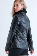 Karen Kadın Deri Ceket | Derimod Karen Kadın Deri Ceket | Derimod