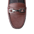 Brown Women's Loafer with Buckle | Derimod Brown Women's Loafer with Buckle | Derimod