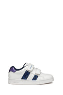 Geox Kız Çocuk Beyaz Eclyper Bantlı Sneaker | Derimod Geox Kız Çocuk Beyaz Eclyper Bantlı Sneaker | Derimod