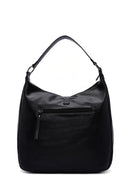 Women's Black Long Strap Shoulder Bag | Derimod Women's Black Long Strap Shoulder Bag | Derimod