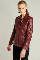 Paola Kadın Deri Ceket | Derimod Paola Kadın Deri Ceket | Derimod