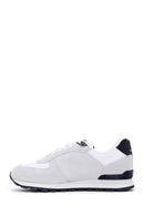 Hammer Jack Men's White Peru Suede Leather Sneaker | Derimod Hammer Jack Men's White Peru Suede Leather Sneaker | Derimod
