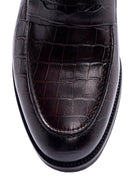 Kroko Desenli Erkek Ayakkabı | Derimod Kroko Desenli Erkek Ayakkabı | Derimod