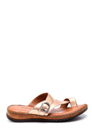 Women's Leather Slippers | Derimod Women's Leather Slippers | Derimod