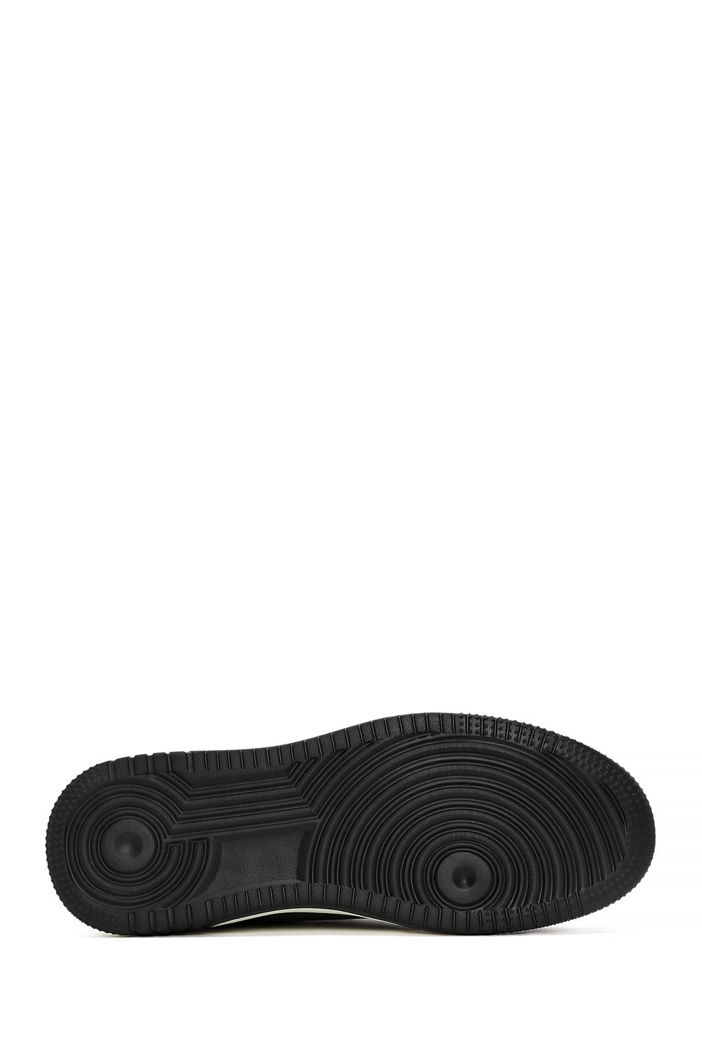 Erkek Yeşil Bağcıklı Kalın Tabanlı Nubuk Deri Sneaker