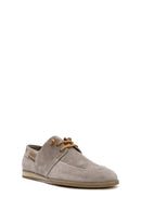 Erkek Bej Bağcıklı Süet Deri Casual Ayakkabı | Derimod Erkek Bej Bağcıklı Süet Deri Casual Ayakkabı | Derimod