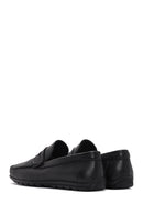 Men's Black Leather Casual Loafer | Derimod Men's Black Leather Casual Loafer | Derimod