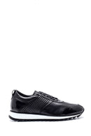 Men's Leather Patterned Sneaker | Derimod Men's Leather Patterned Sneaker | Derimod