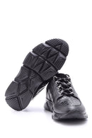 Men's Crocodile Patterned Leather Sneaker | Derimod Men's Crocodile Patterned Leather Sneaker | Derimod