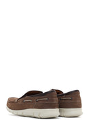 Erkek Vizon Nubuk Deri Casual Loafer | Derimod Erkek Vizon Nubuk Deri Casual Loafer | Derimod