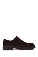 Male Brown Lace-Up Thick-Soled Suede Casual Shoes | Derimod Male Brown Lace-Up Thick-Soled Suede Casual Shoes | Derimod