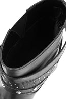 Women's Black Buckle Detailed Boots | Derimod Women's Black Buckle Detailed Boots | Derimod