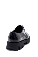 Women's Leather Patent Leather Thick Soled Oxford Shoes | Derimod Women's Leather Patent Leather Thick Soled Oxford Shoes | Derimod