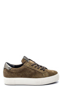 Kadın Deri Süet Sneaker | Derimod Kadın Deri Süet Sneaker | Derimod